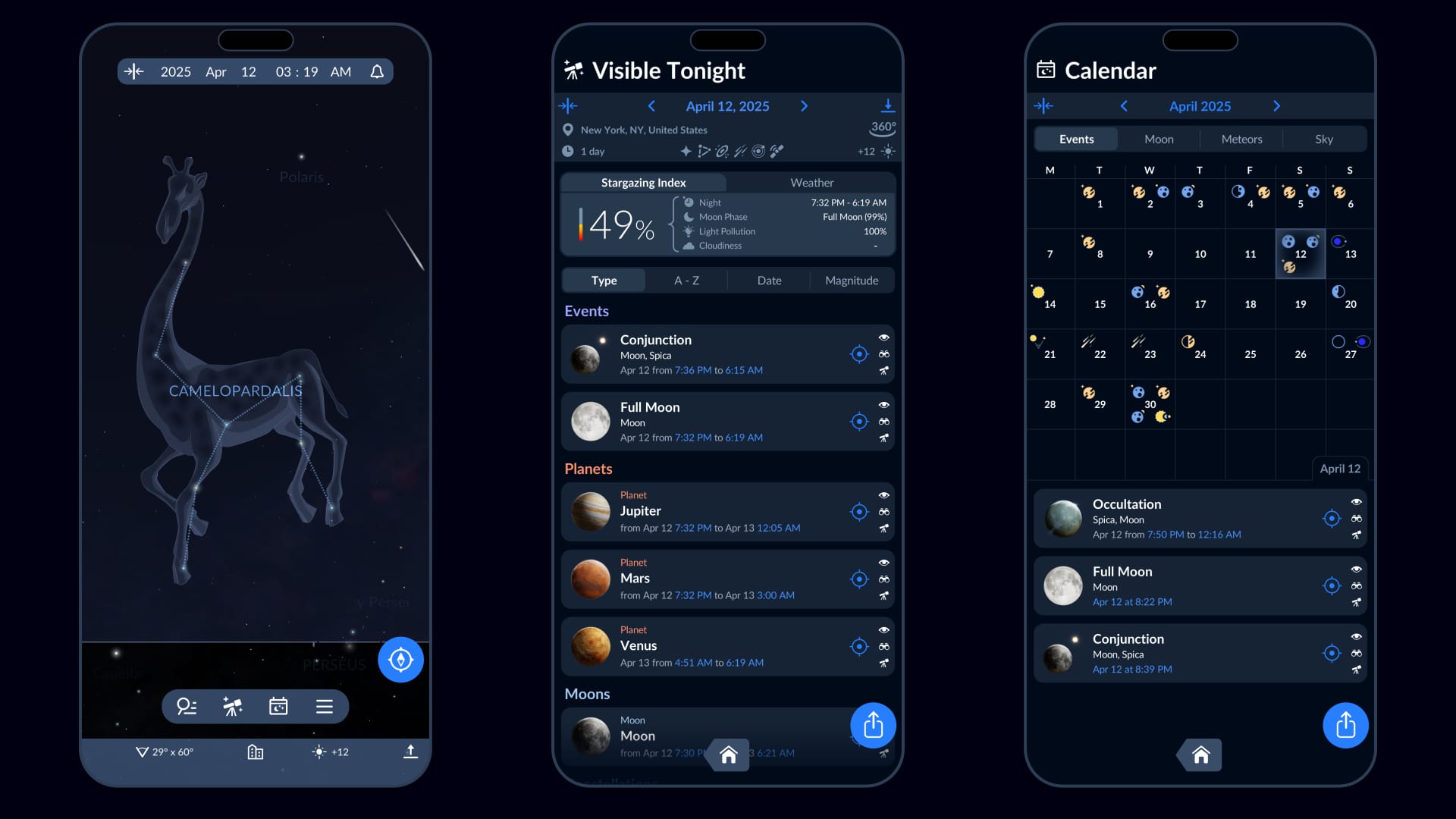 Sky Tonight App 2025